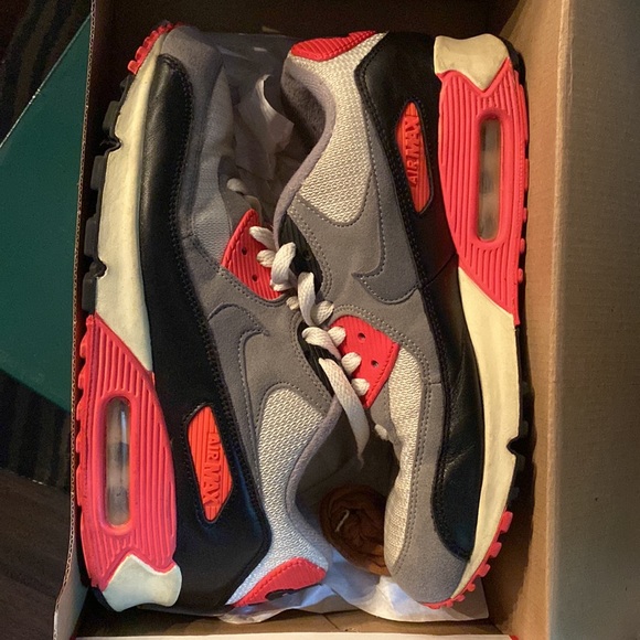 Womens Nike Air Max 90 infrared